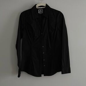 Express long sleeve essentials short. Black, Size S